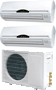 DUAL-Zone 60000 BTU Mini Split AC