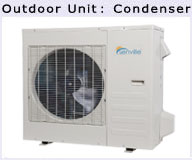 2 Ton Air Conditioner Ductless Heat Pump Compressor