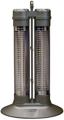 Electric Dual-Column Reflective Heater