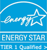 Energy Star Tier 1 Qualified