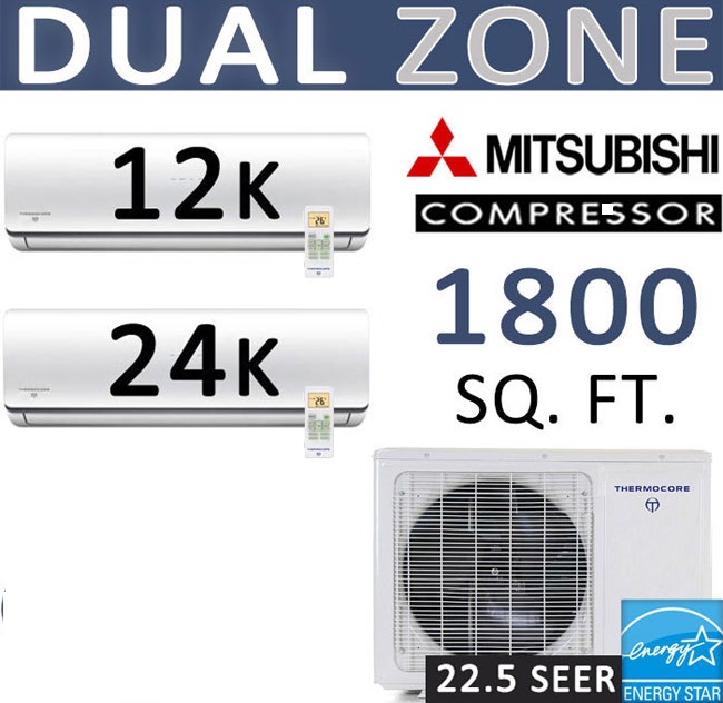 Dual Zone Thermocore Mitsubishi Compressor